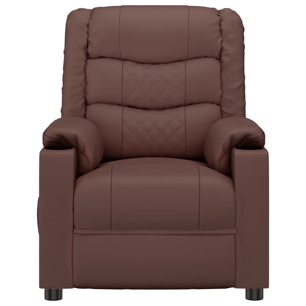Fauteuil de massage Marron Similicuir - XIOS
