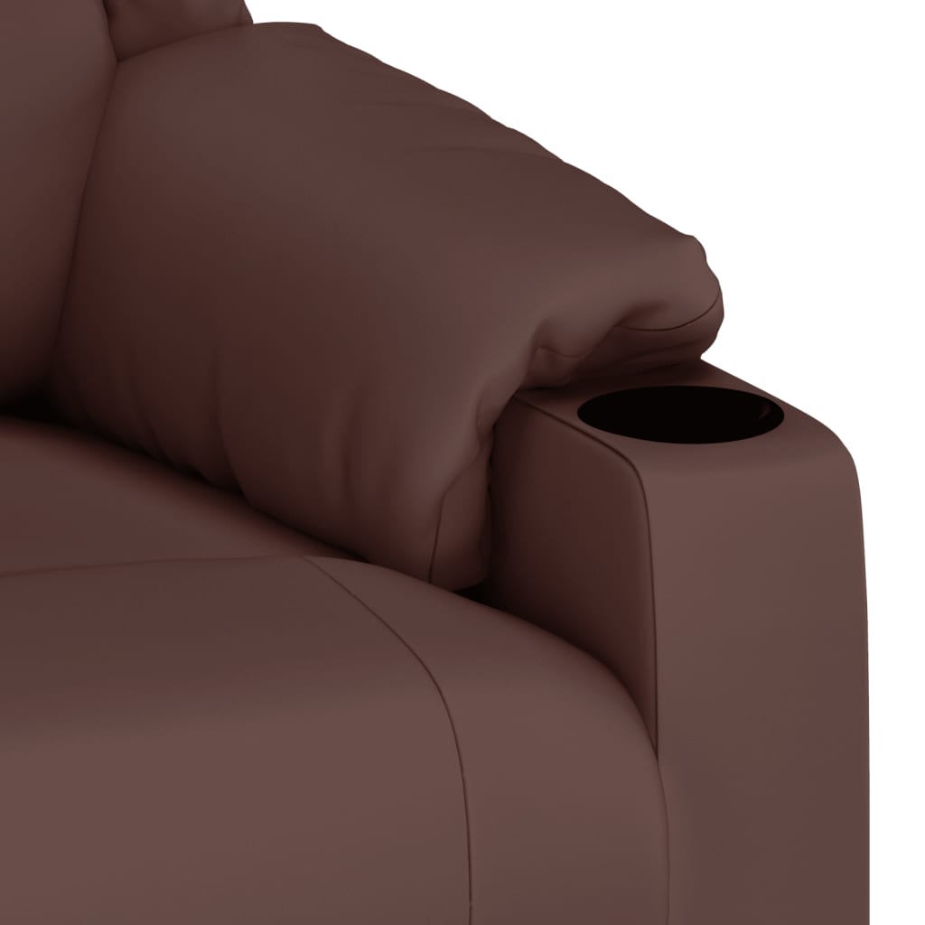 Fauteuil de massage Marron Similicuir - XIOS