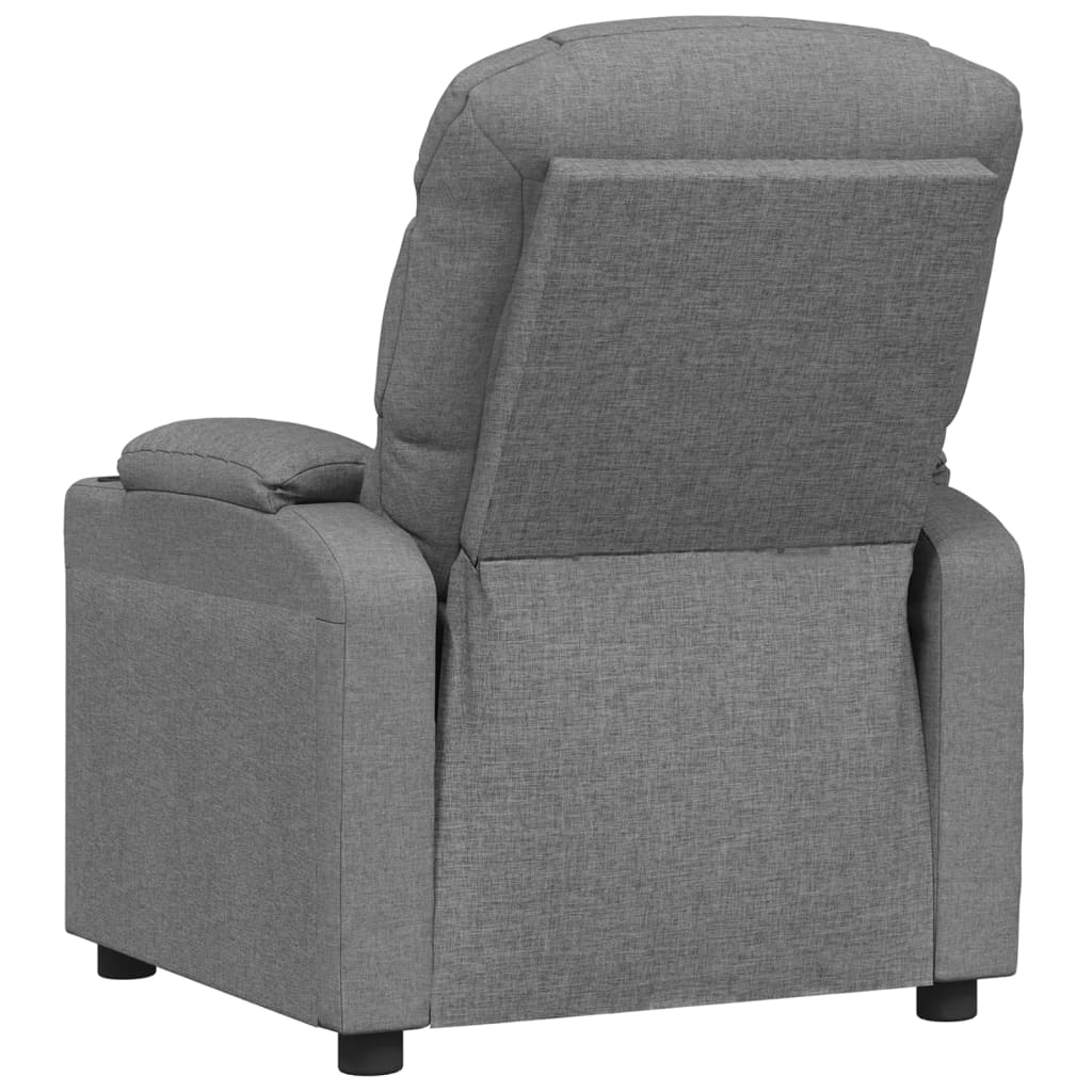 Fauteuil inclinable Gris clair Tissu - XIOS
