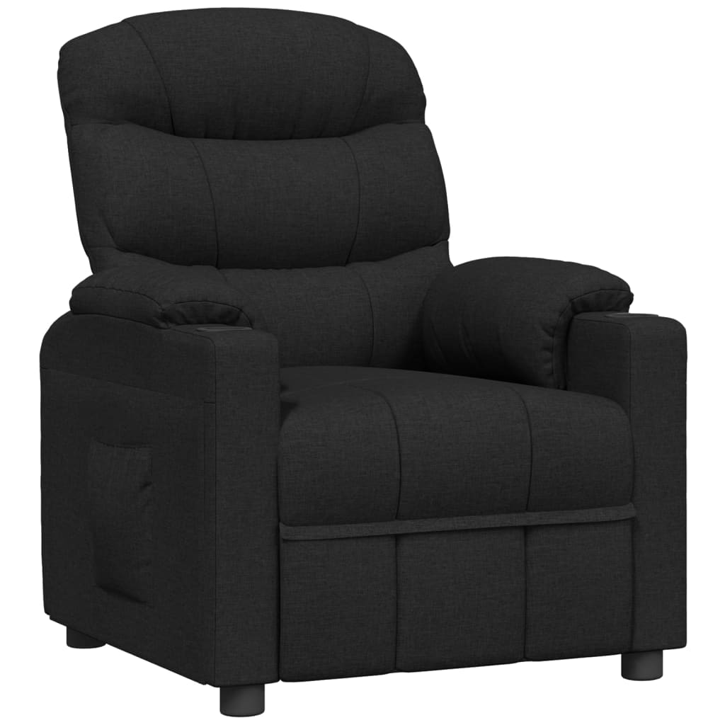 Fauteuil inclinable Noir Tissu - XIOS