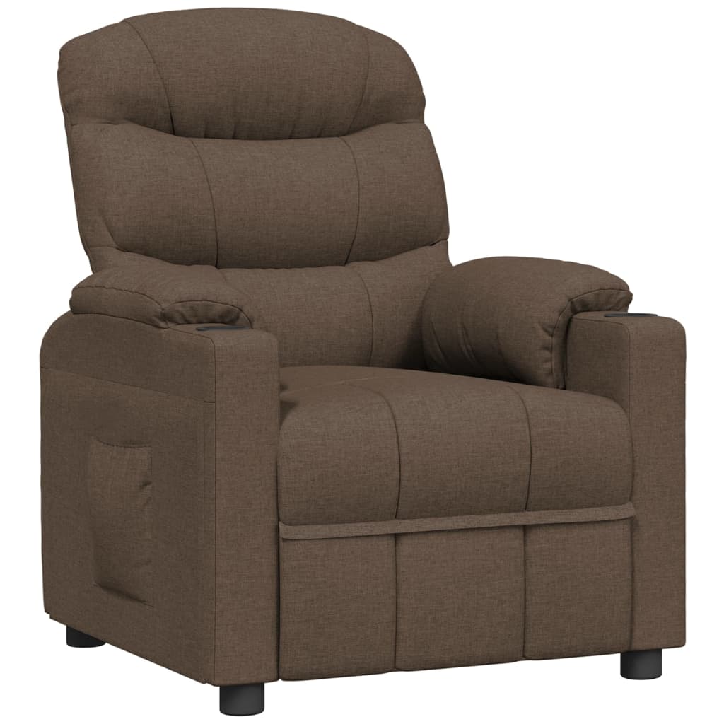Fauteuil inclinable Marron Tissu - XIOS