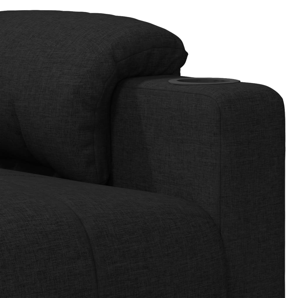 Fauteuil de massage Noir Tissu - XIOS