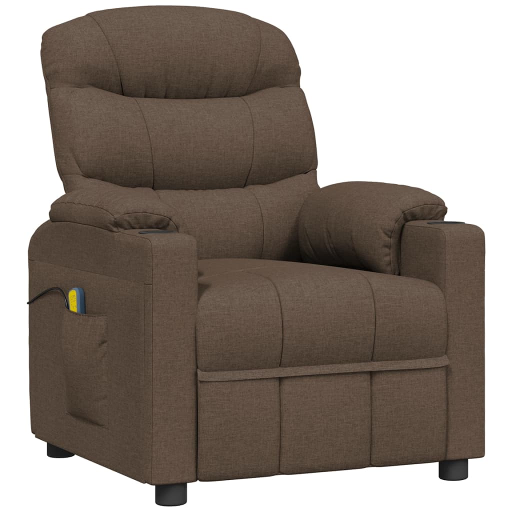 Fauteuil de massage Marron Tissu - XIOS
