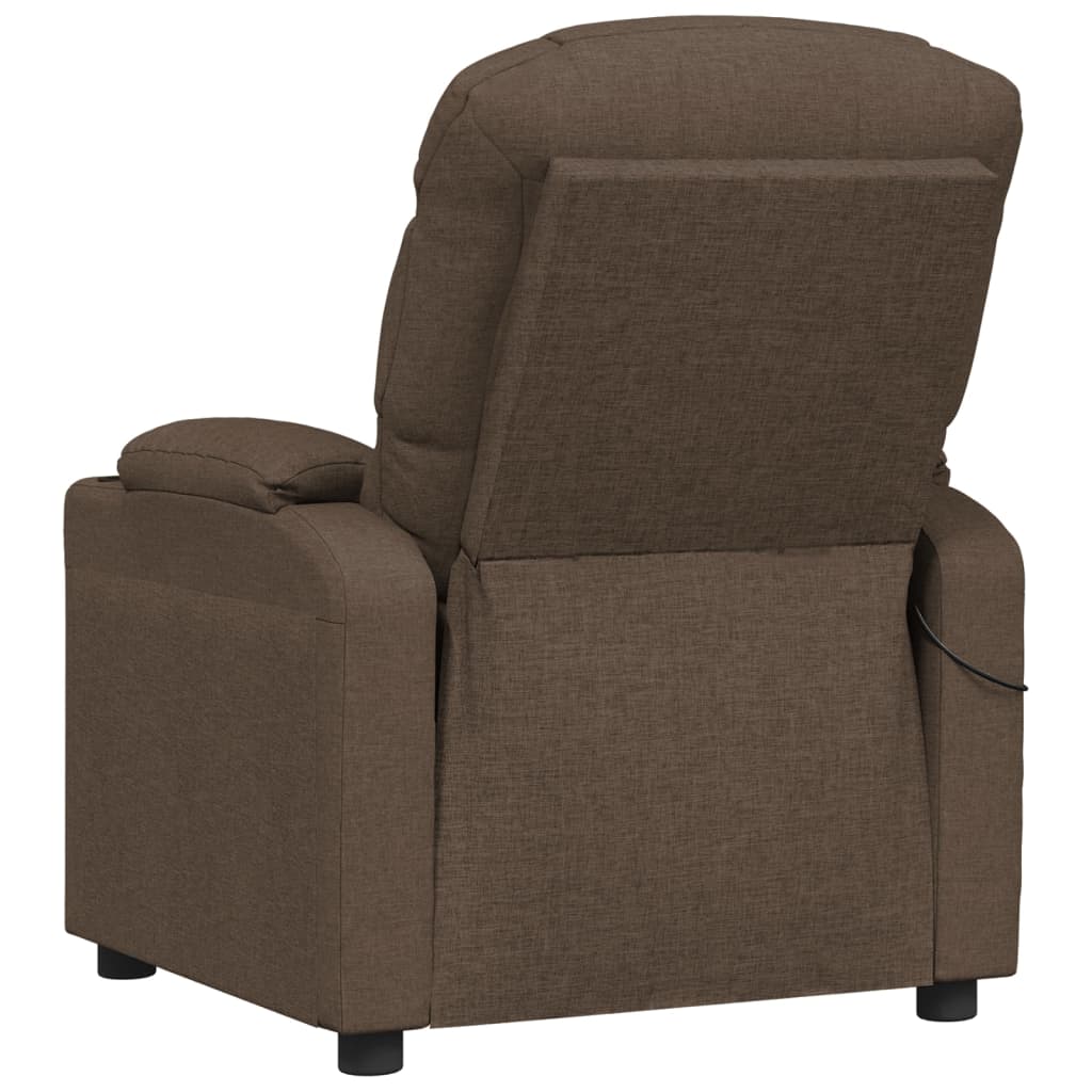 Fauteuil de massage Marron Tissu