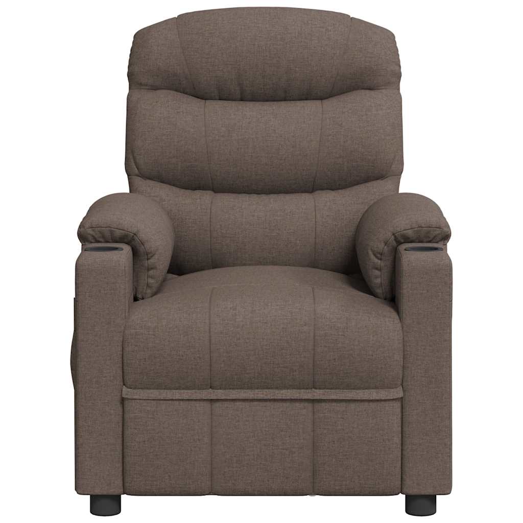 Fauteuil de massage Taupe Tissu - XIOS