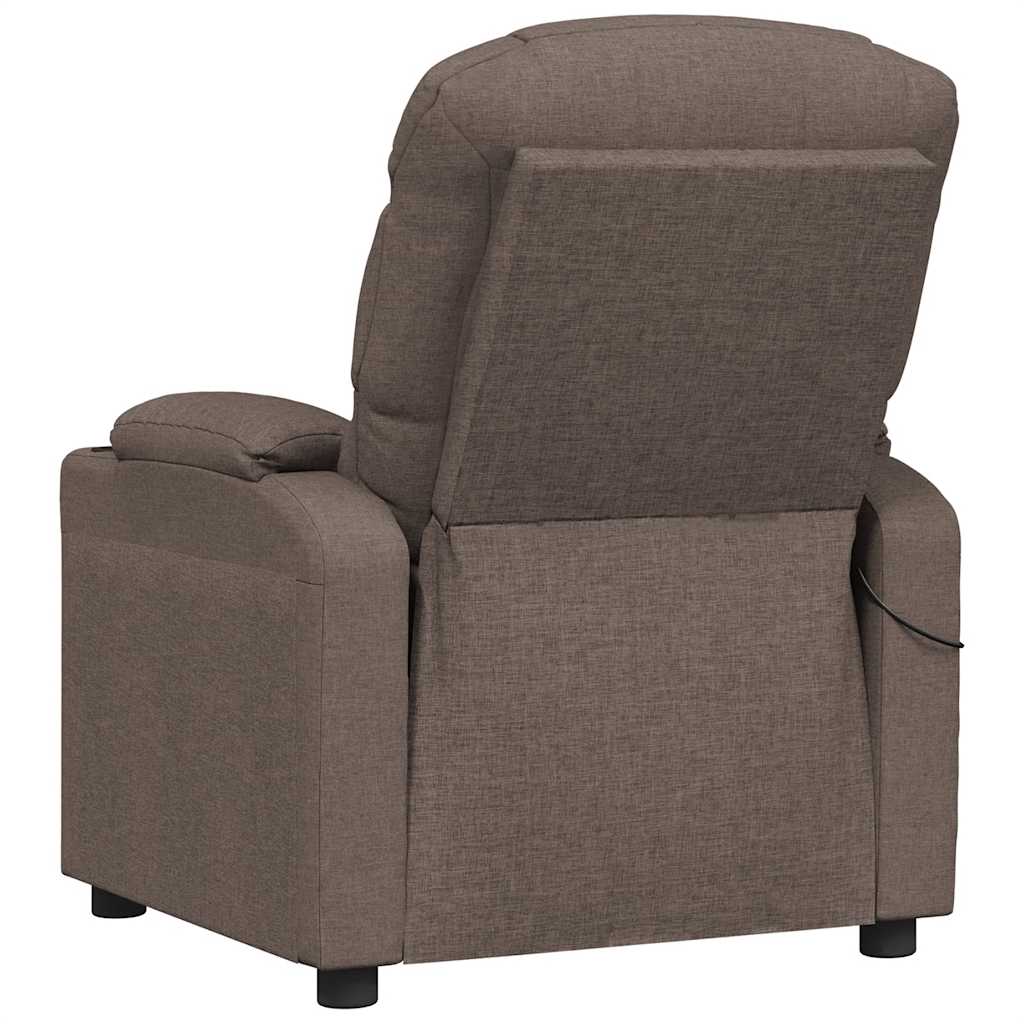 Fauteuil de massage Taupe Tissu - XIOS