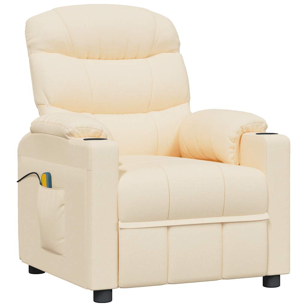 Fauteuil de massage Crème Tissu - XIOS