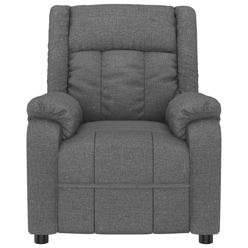 Fauteuil inclinable Gris foncé Tissu - XIOS