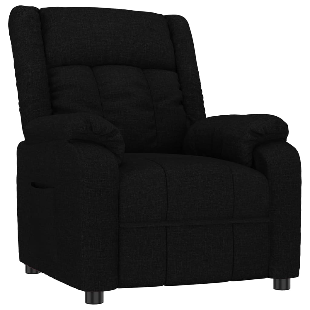Fauteuil inclinable Noir Tissu - XIOS