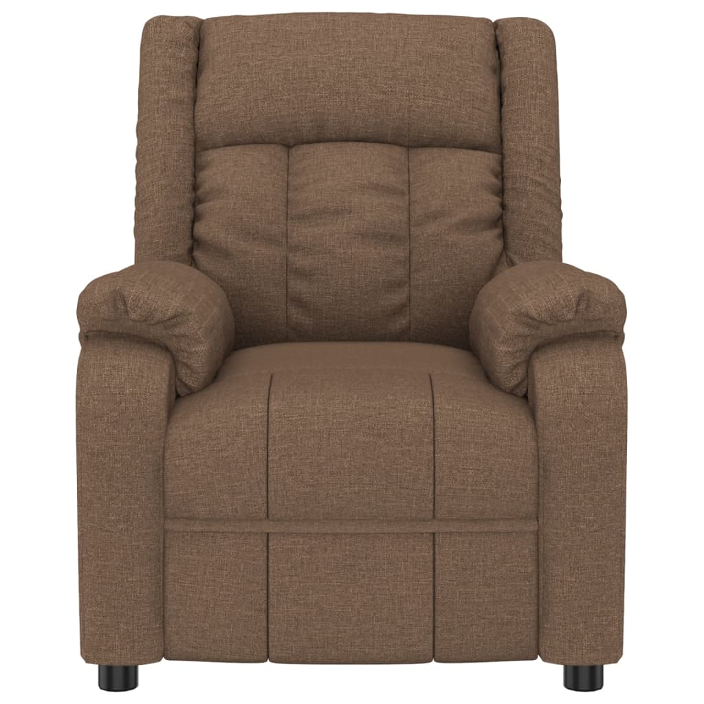 Fauteuil inclinable Marron Tissu - XIOS