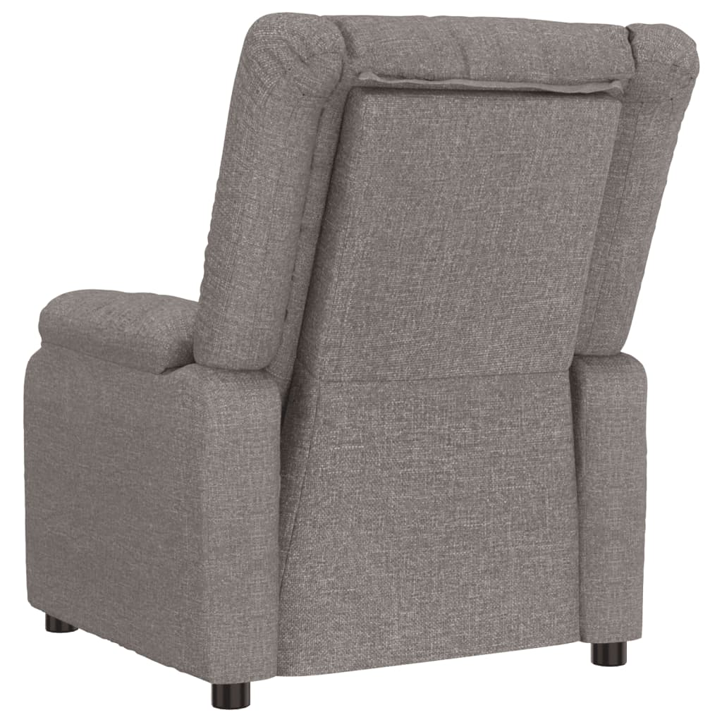 Fauteuil inclinable Taupe Tissu - XIOS
