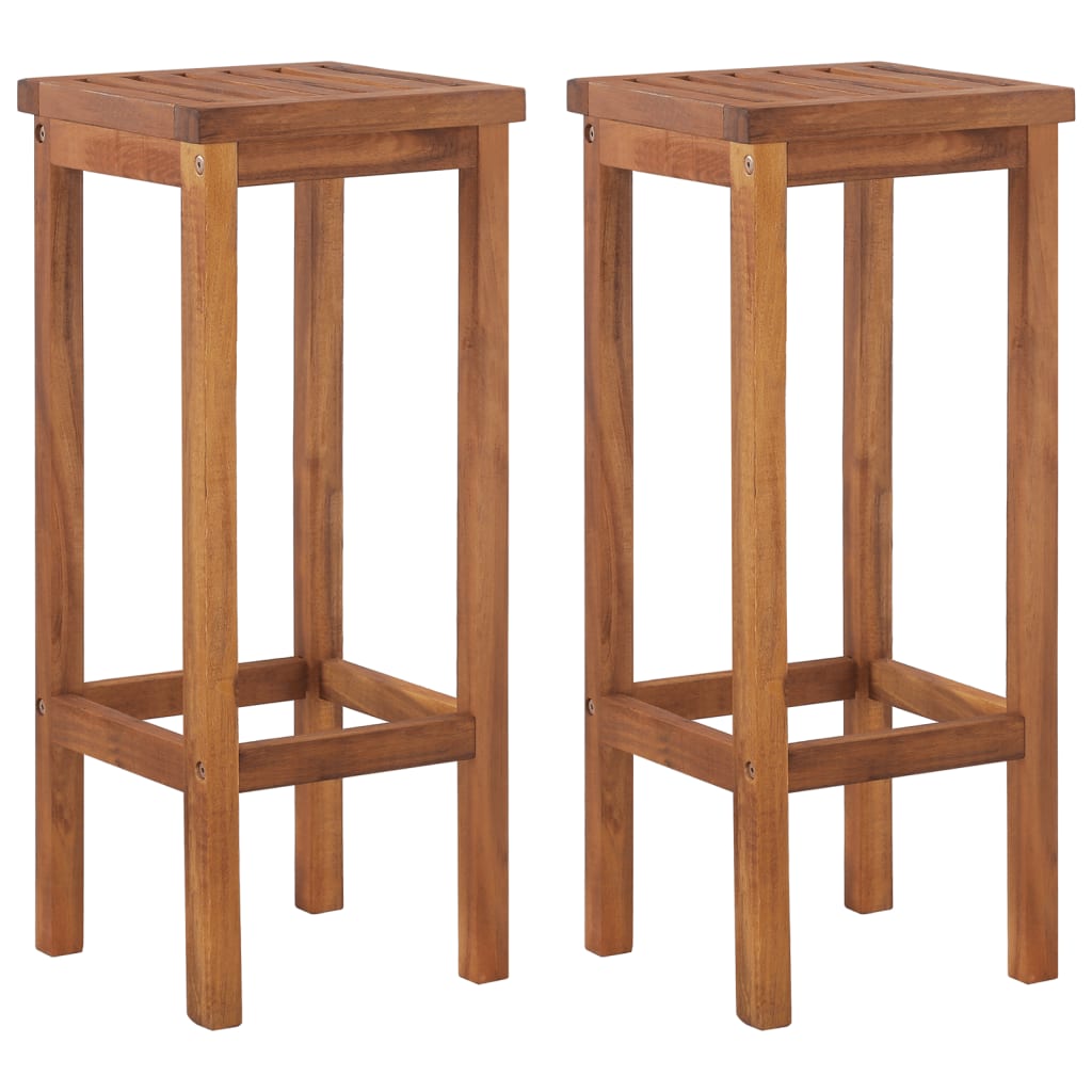 Ensemble de bar de jardin 3 pcs Bois d'acacia solide