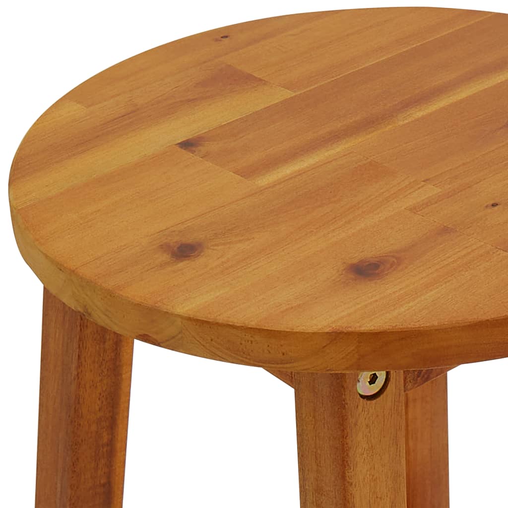 Ensemble de bar de jardin 9 pcs Bois d'acacia solide