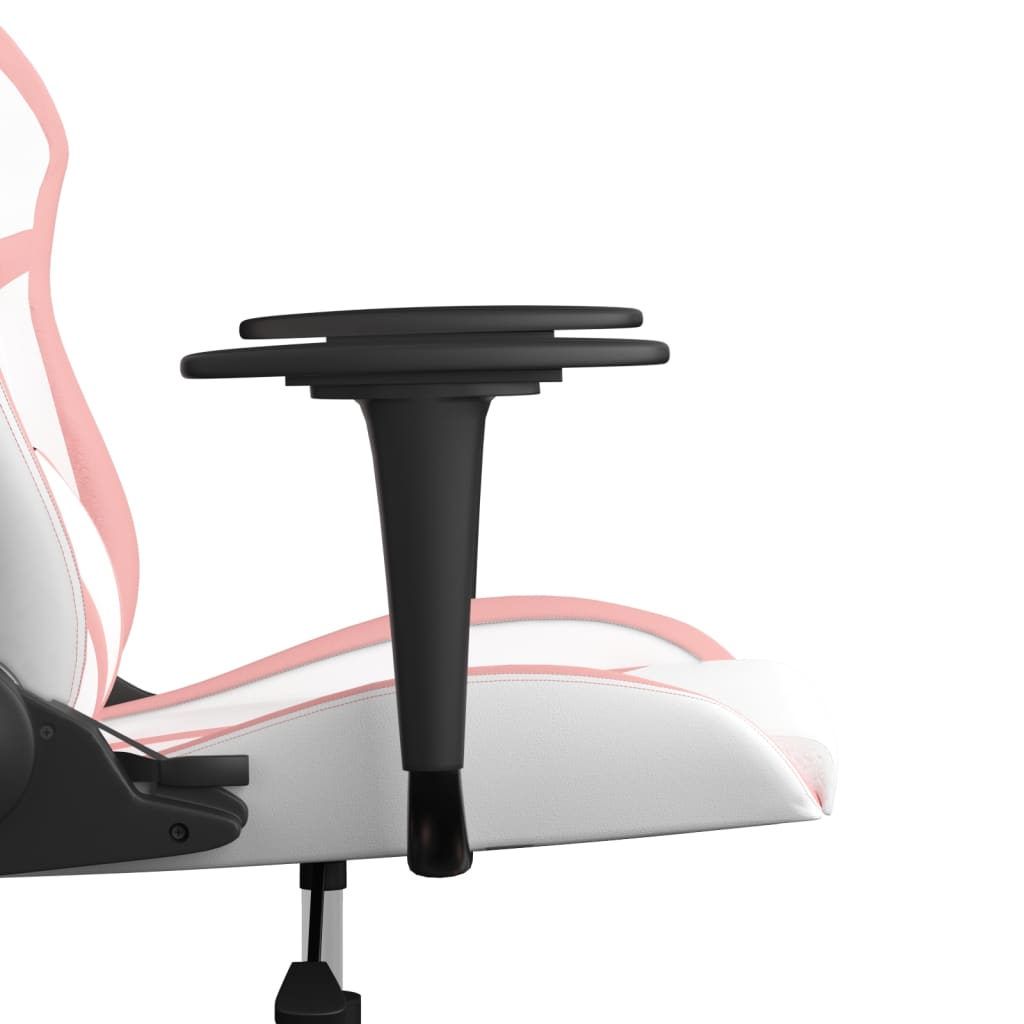 Chaise de jeu de massage Blanc et rose Similicuir - XIOS