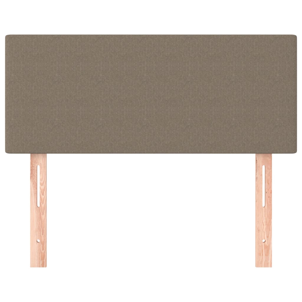 Tête de lit Taupe 90x5x78/88 cm Tissu - XIOS