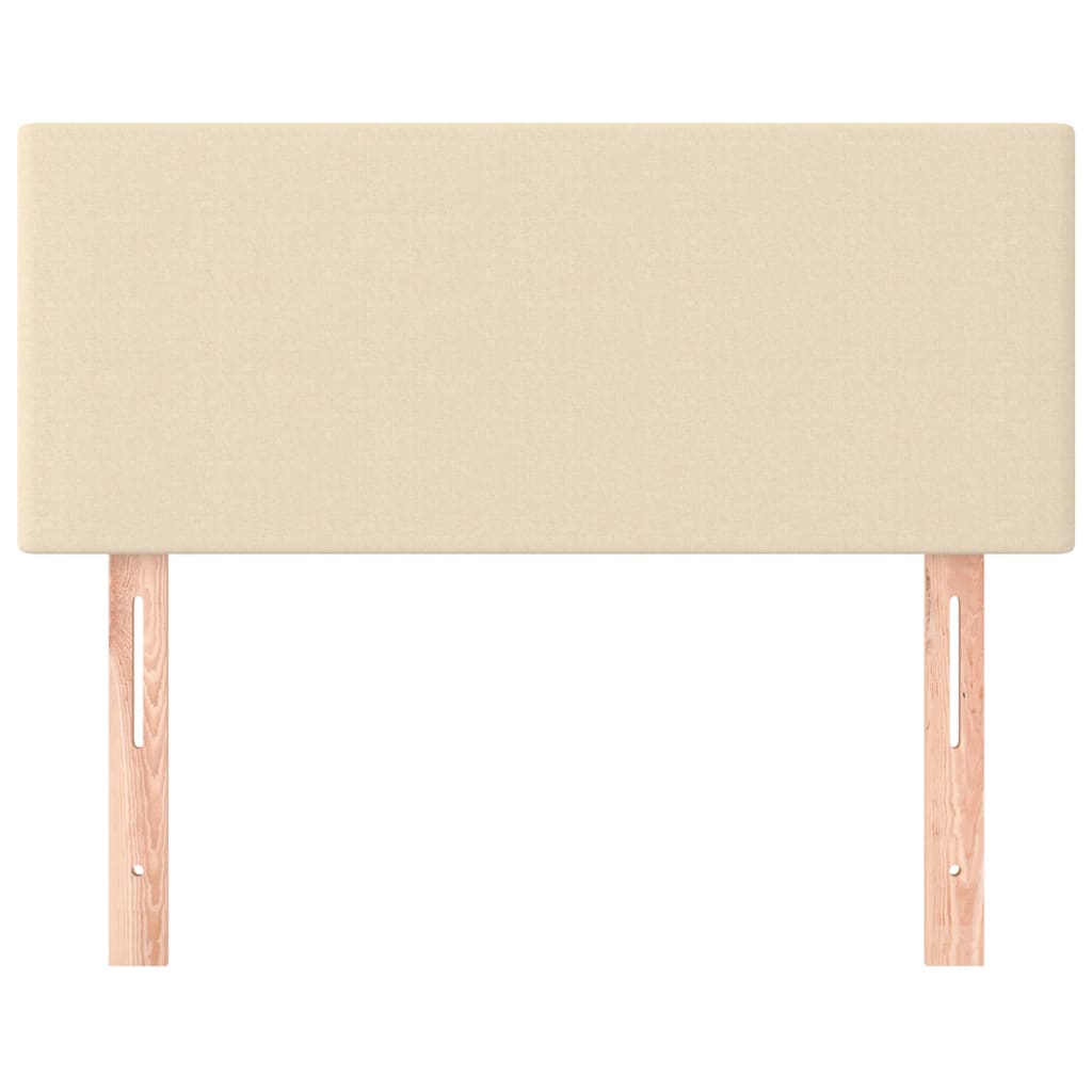 Tête de lit Crème 90x5x78/88 cm Tissu - XIOS
