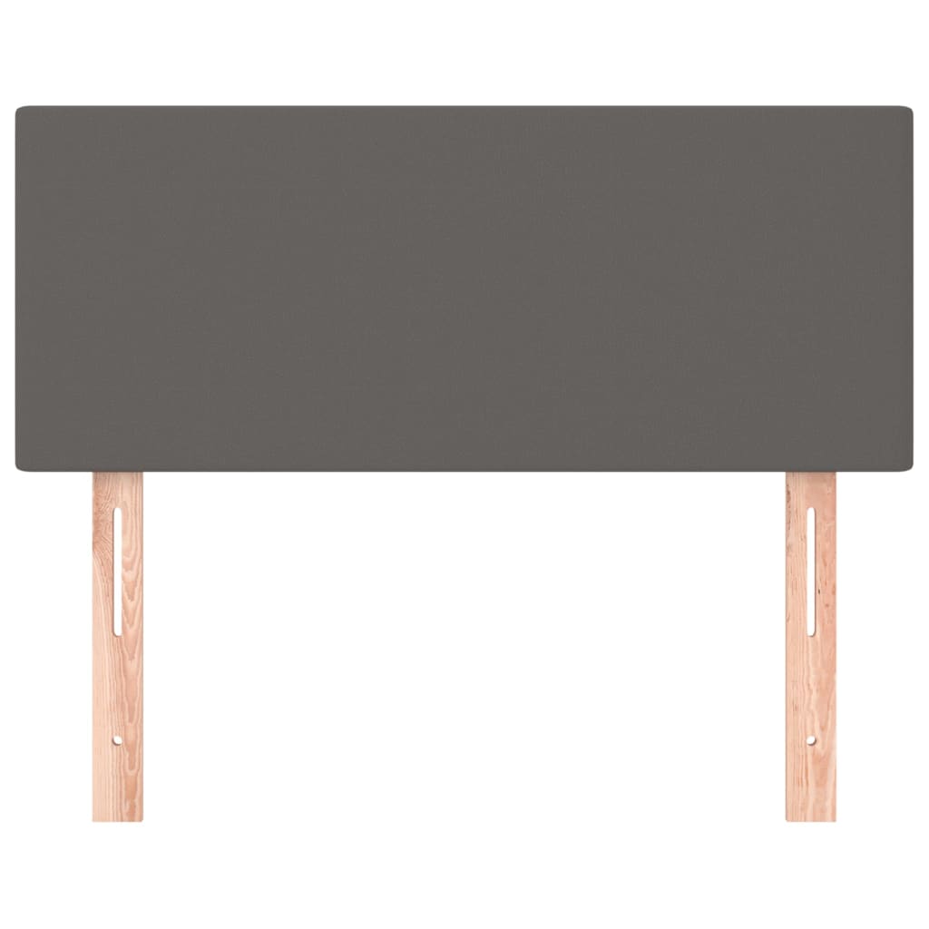 Tête de lit Gris 90x5x78/88 cm Similicuir - XIOS