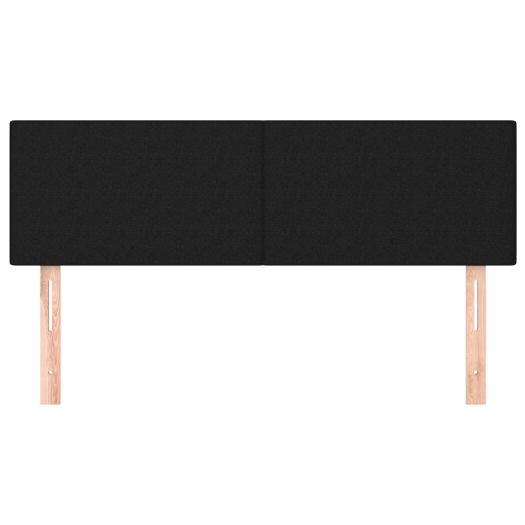 Têtes de lit Noir 144 x 5 x 78/88 cm Tissu - XIOS