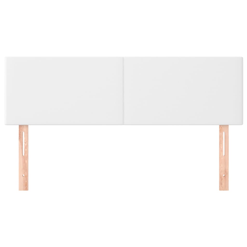 Têtes de lit 2 pcs Blanc 72x5x78/88 cm Similicuir - XIOS