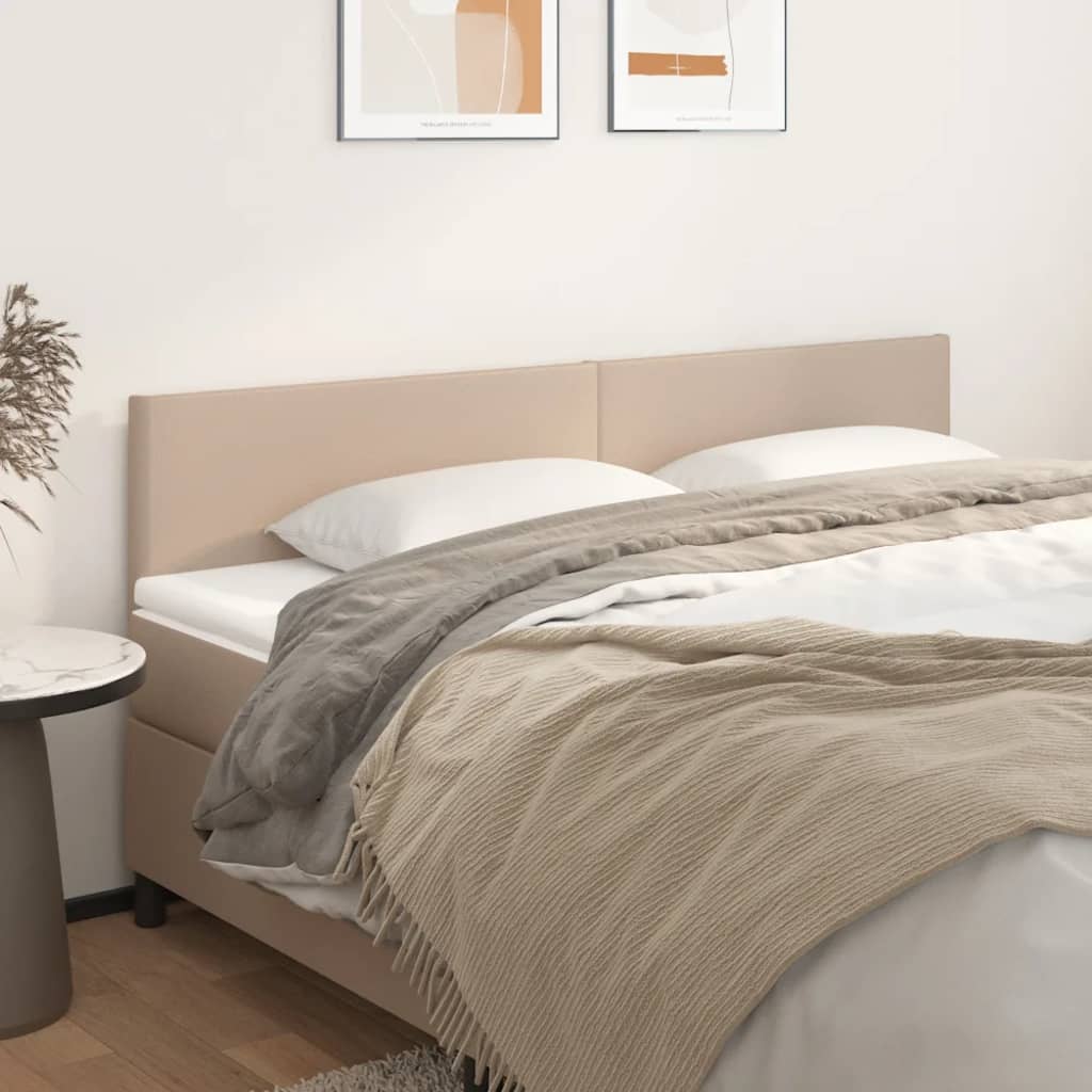 Têtes de lit Cappuccino 200x5x78/88 cm Similicuir - XIOS