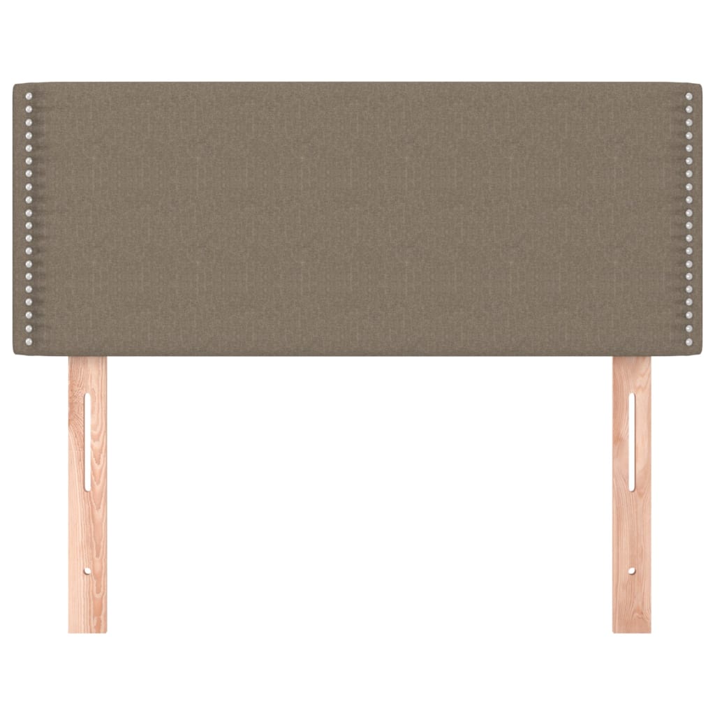 Tête de lit Taupe 90x5x78/88 cm Tissu - XIOS