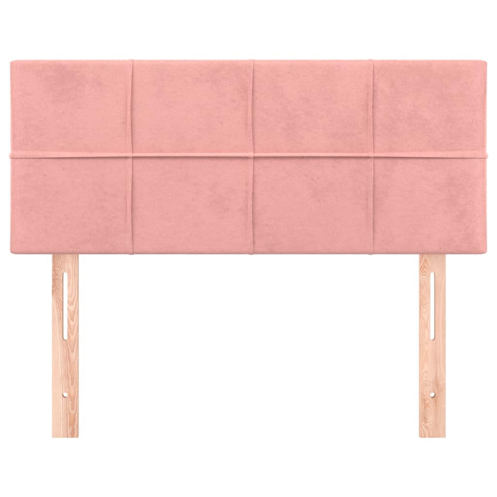 Tête de lit Rose 90x5x78/88 cm Velours - XIOS