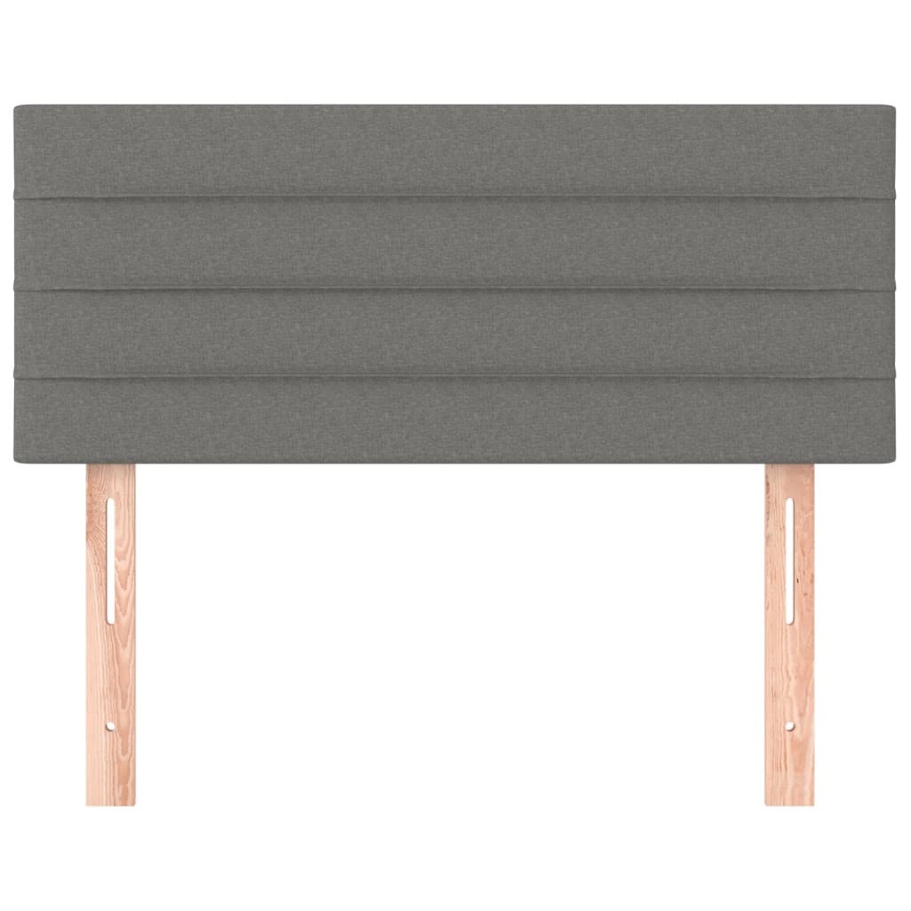 Tête de lit Gris foncé 80x5x78/88 cm Tissu - XIOS