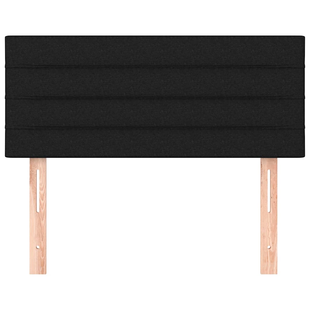 Tête de lit Noir 90x5x78/88 cm Tissu - XIOS