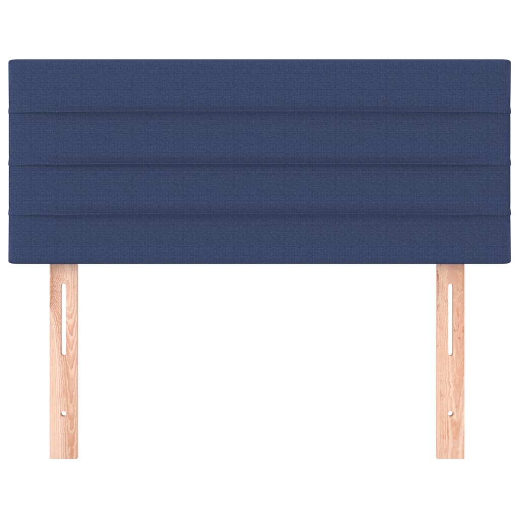 Tête de lit Bleu 90x5x78/88 cm Tissu - XIOS