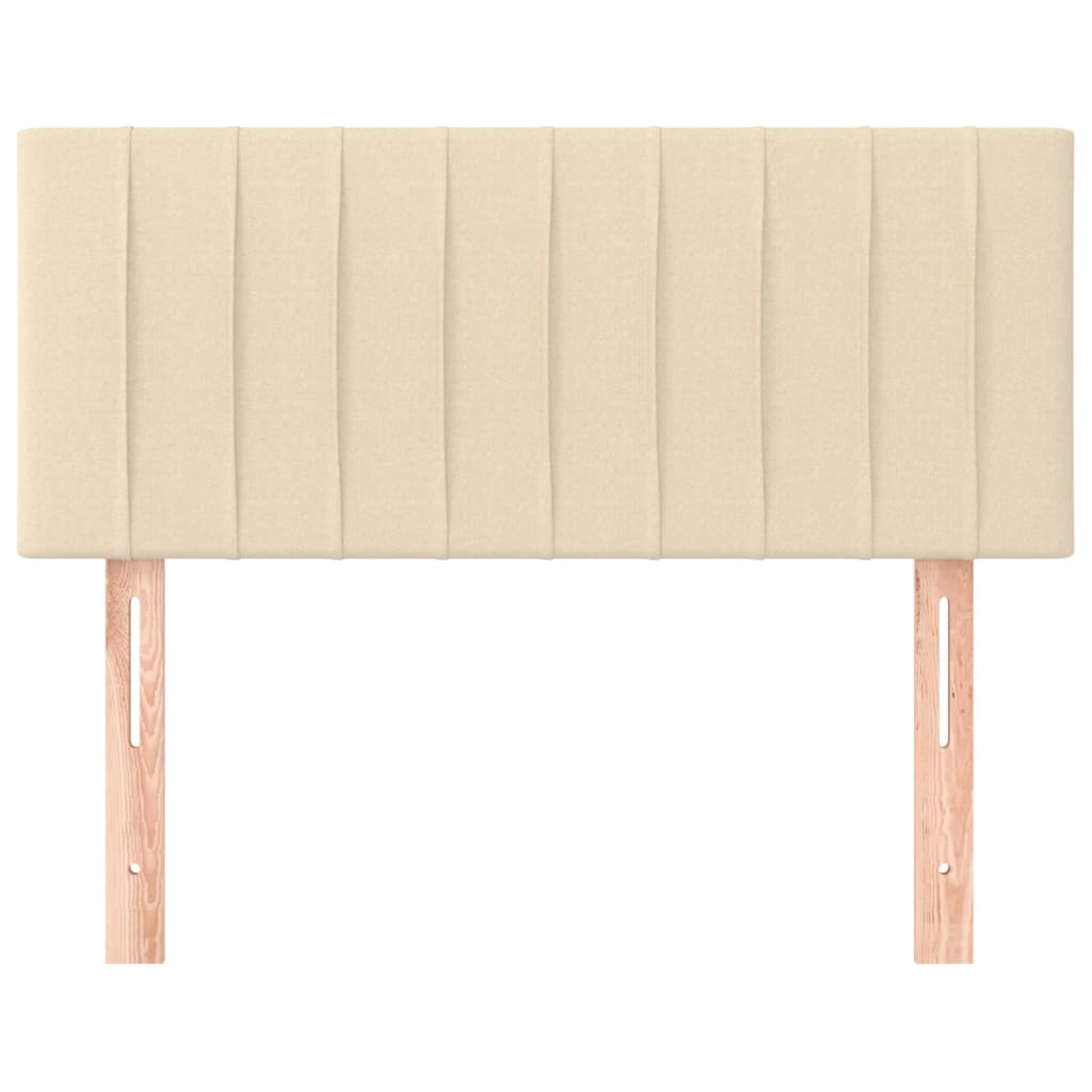 Tête de lit Crème 80x5x78/88 cm Tissu - XIOS