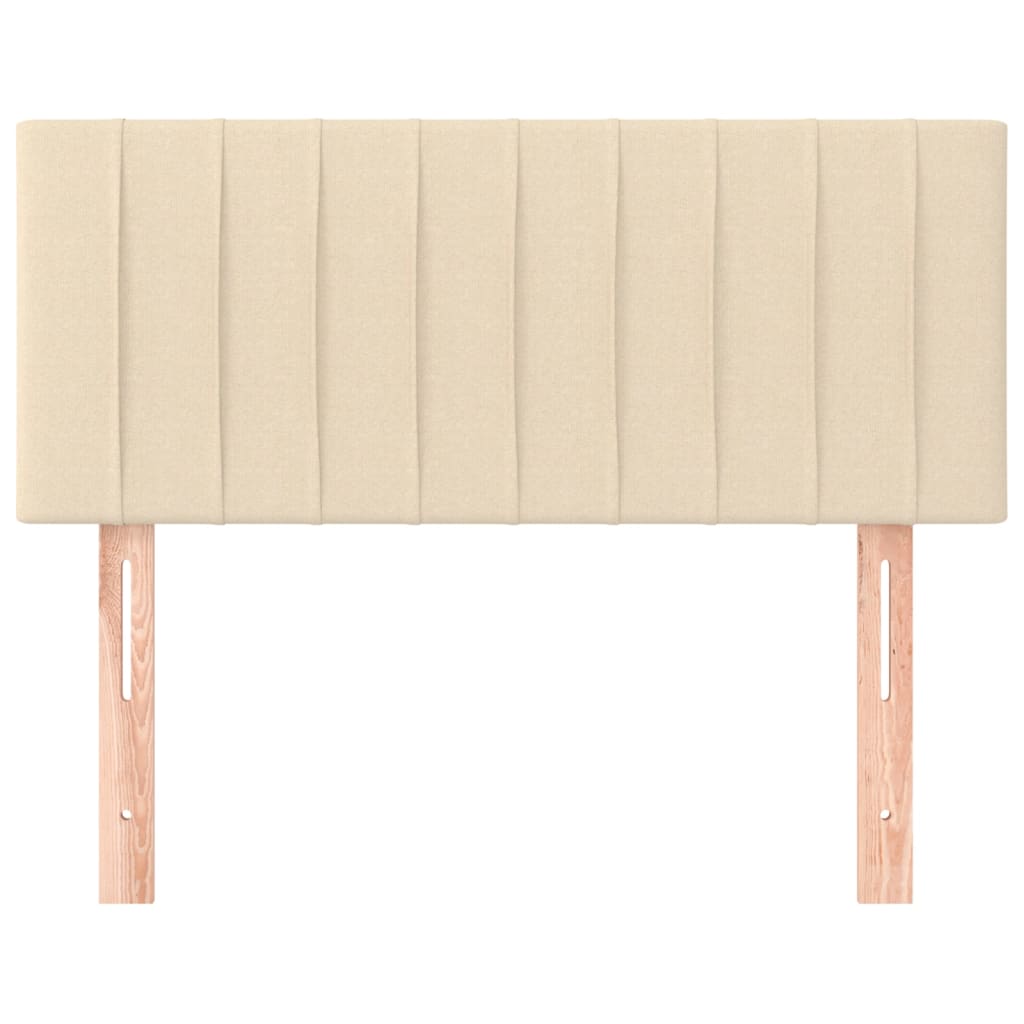 Tête de lit Crème 100x5x78/88 cm Tissu - XIOS