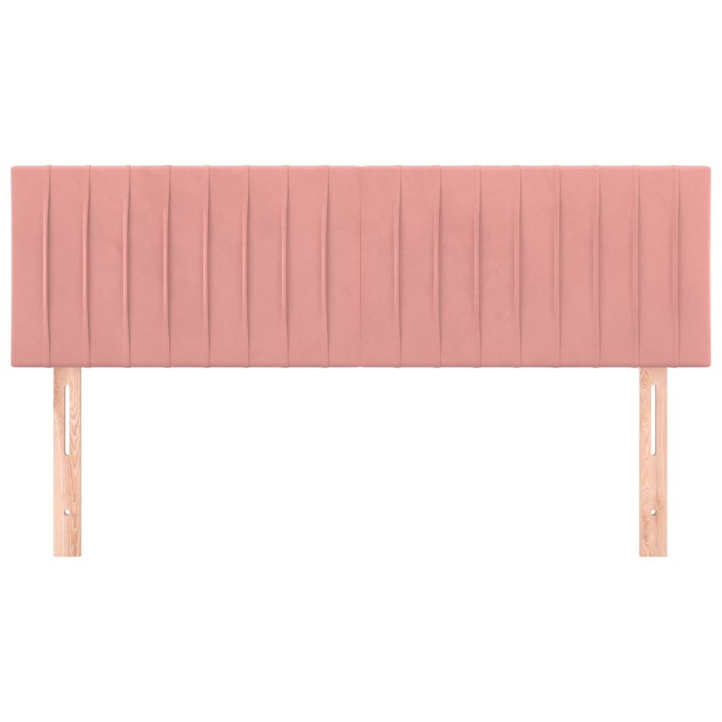 Têtes de lit Rose 144 x 5 x 78/88 cm Velours - XIOS