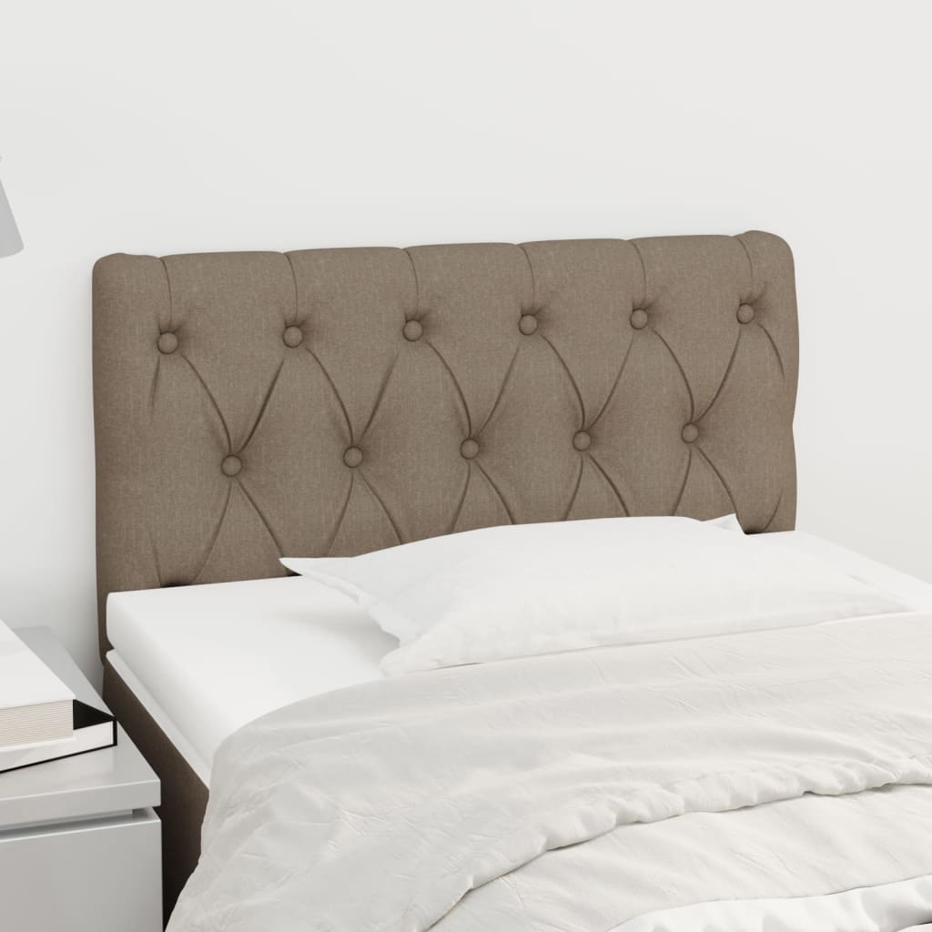 Tête de lit Taupe 80x7x78/88 cm Tissu - XIOS