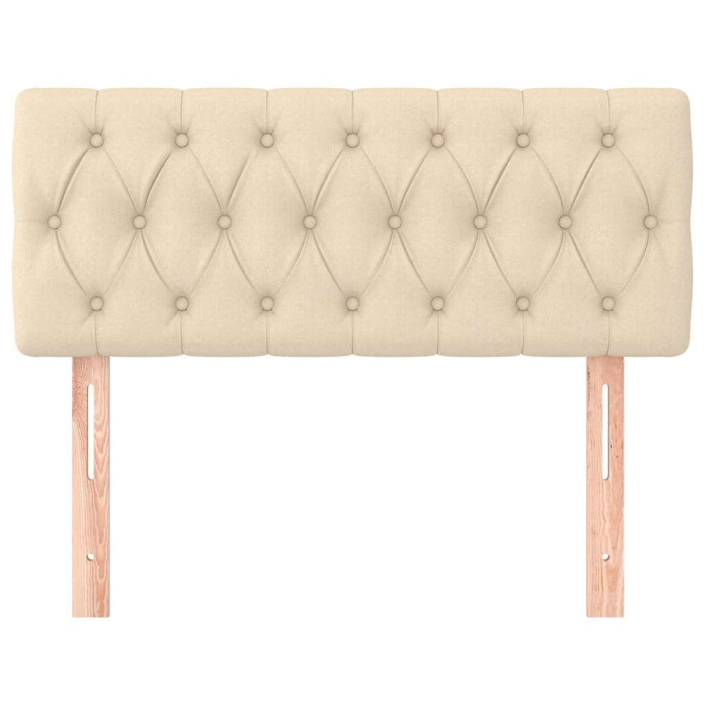 Tête de lit Crème 100x7x78/88 cm Tissu - XIOS
