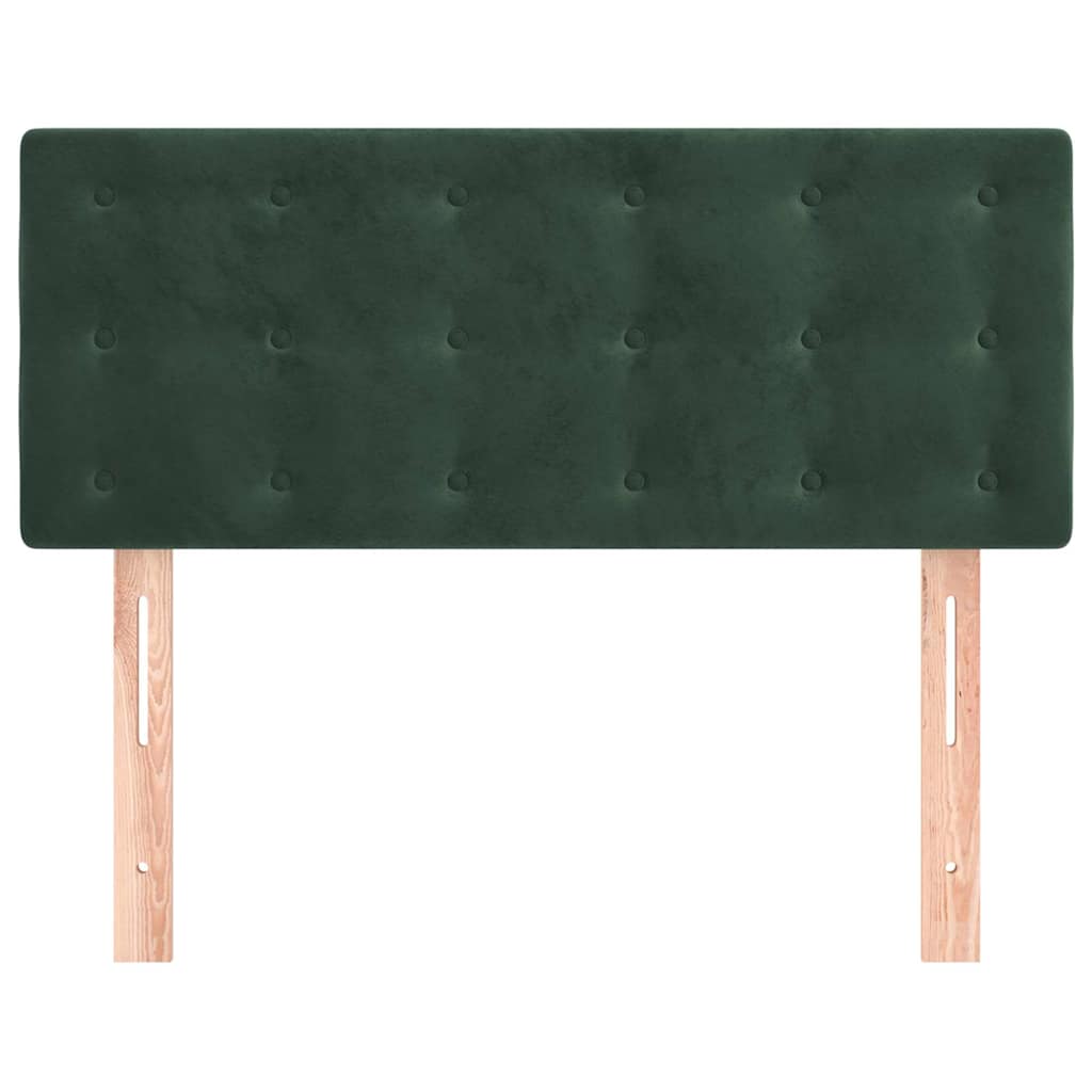 Tête de lit Vert foncé 80x5x78/88 cm Velours - XIOS