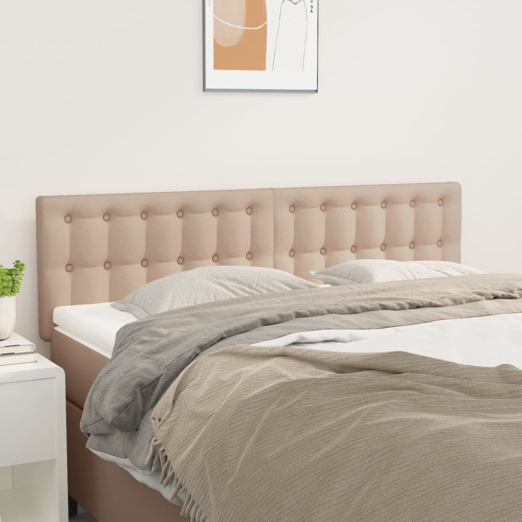 Têtes de lit Cappuccino 144x5x78/88 cm Similicuir - XIOS