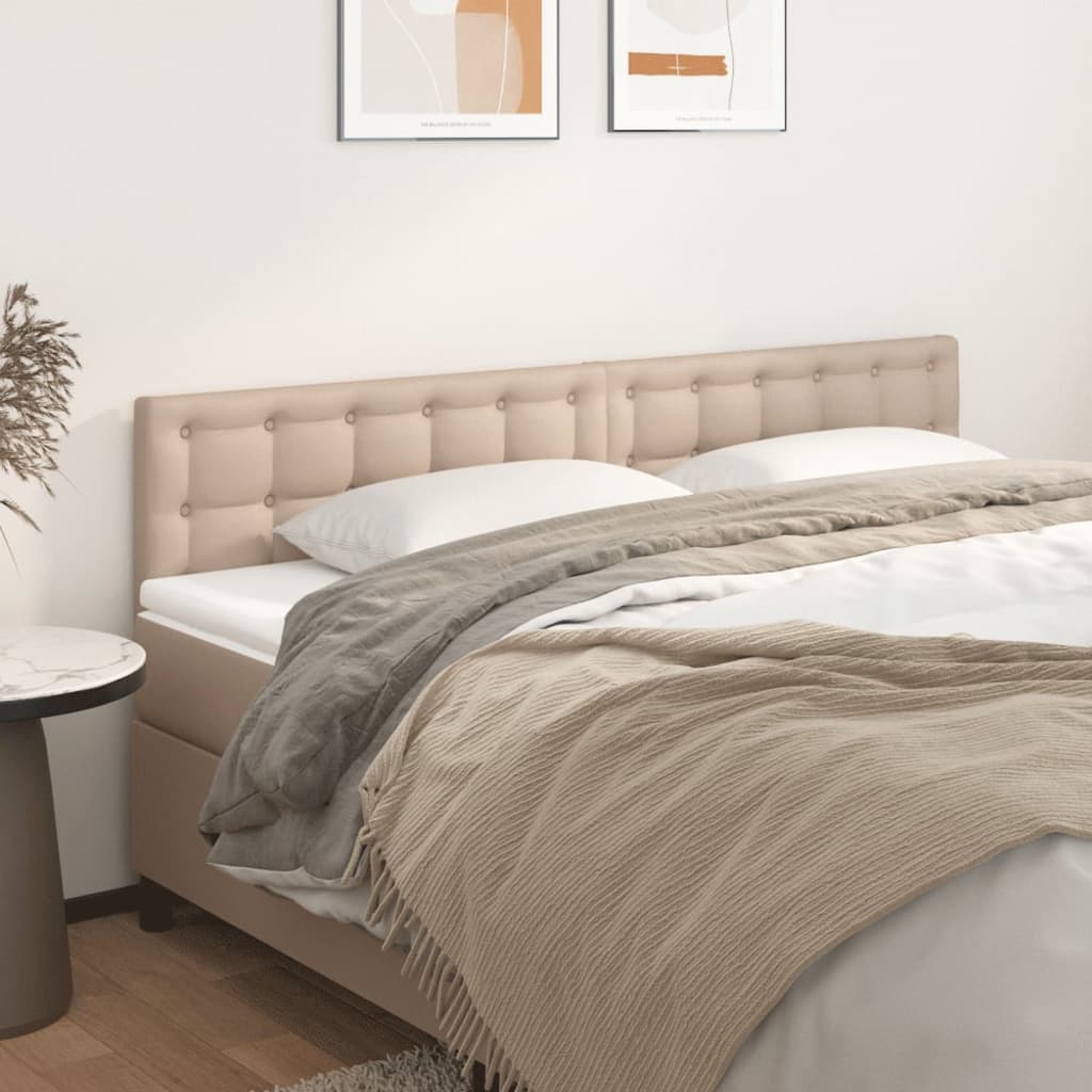 Têtes de lit Cappuccino 160x5x78/88 cm Similicuir - XIOS