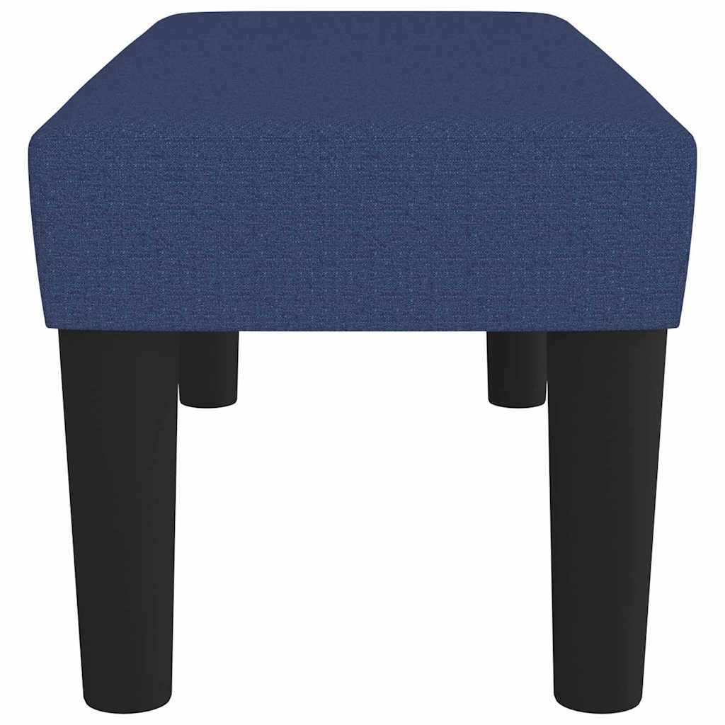 Banc Bleu 70x30x30 cm Tissu - XIOS