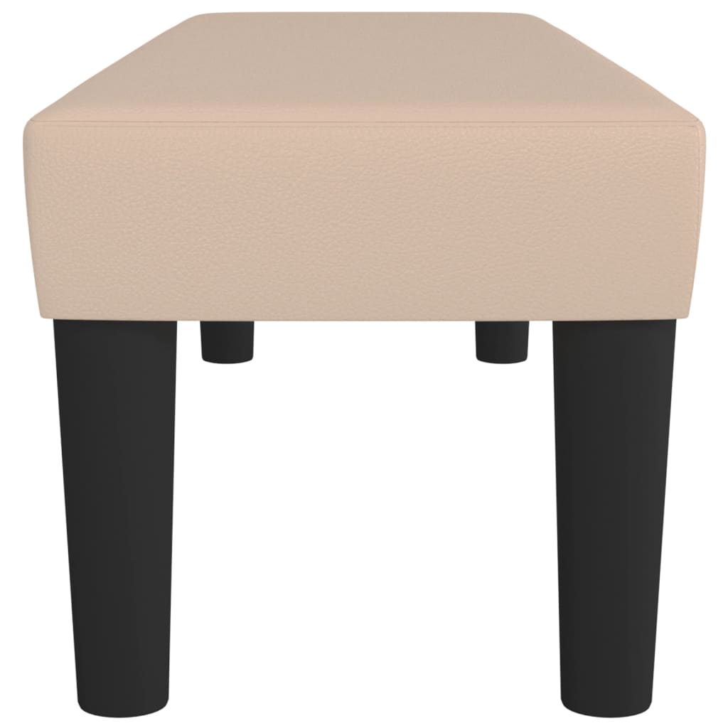 Banc Cappuccino 100x30x30 cm Similicuir - XIOS