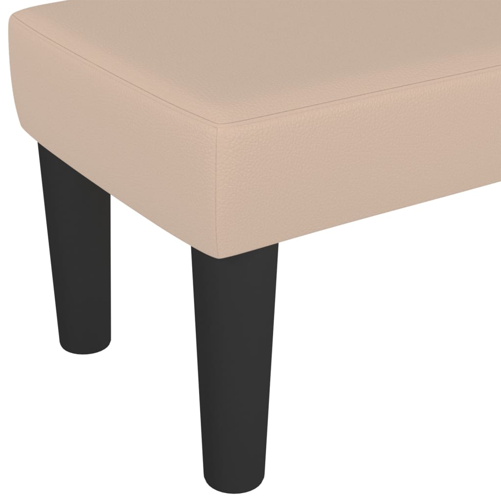 Banc Cappuccino 100x30x30 cm Similicuir - XIOS