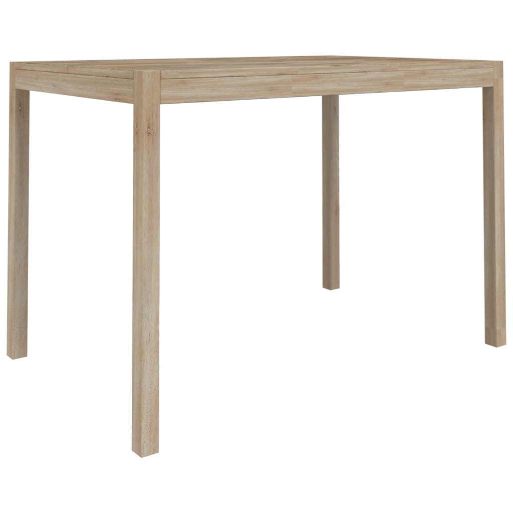Ensemble à dîner 7 pcs Bois d'acacia solide - XIOS