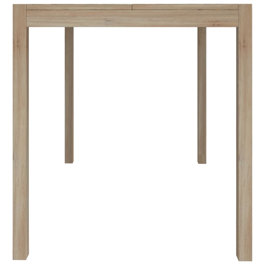 Ensemble à dîner 7 pcs Bois d'acacia solide - XIOS