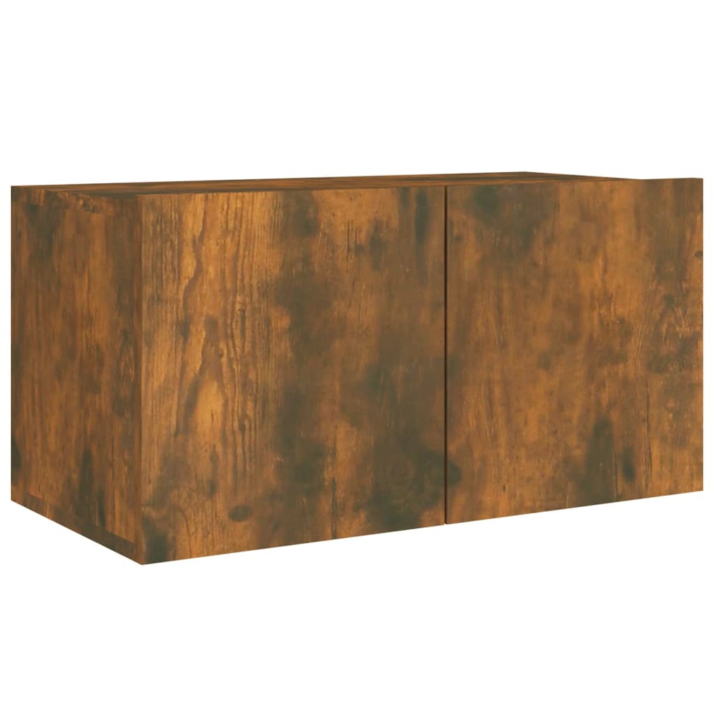 Ensemble de meubles TV 4 pcs Chêne fumé Bois d'ingénierie - XIOS