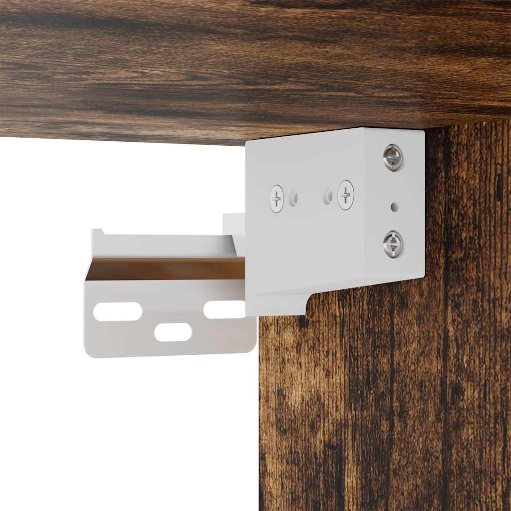 Ensemble de meubles TV 10 pcs Chêne fumé Bois d'ingénierie - XIOS