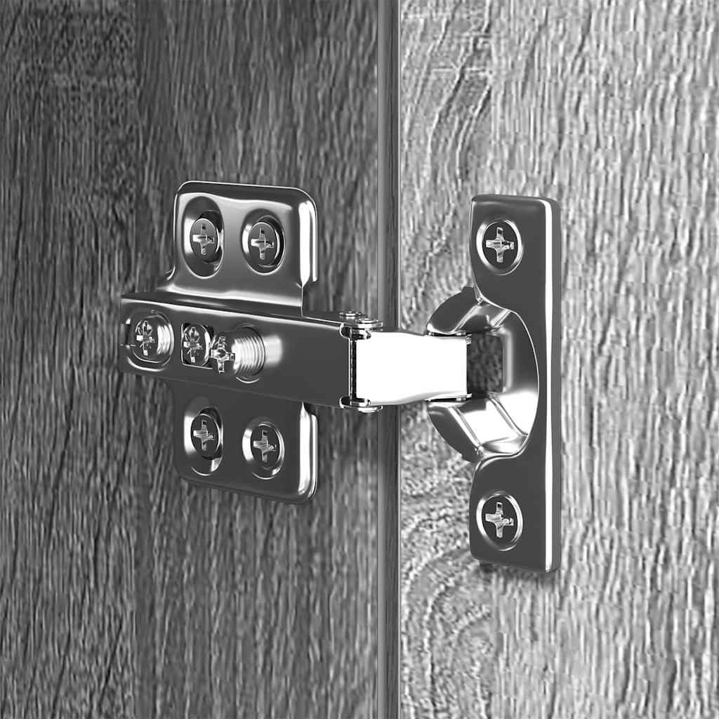 Ensemble de meubles TV 10 pcs Sonoma gris Bois d'ingénierie - XIOS