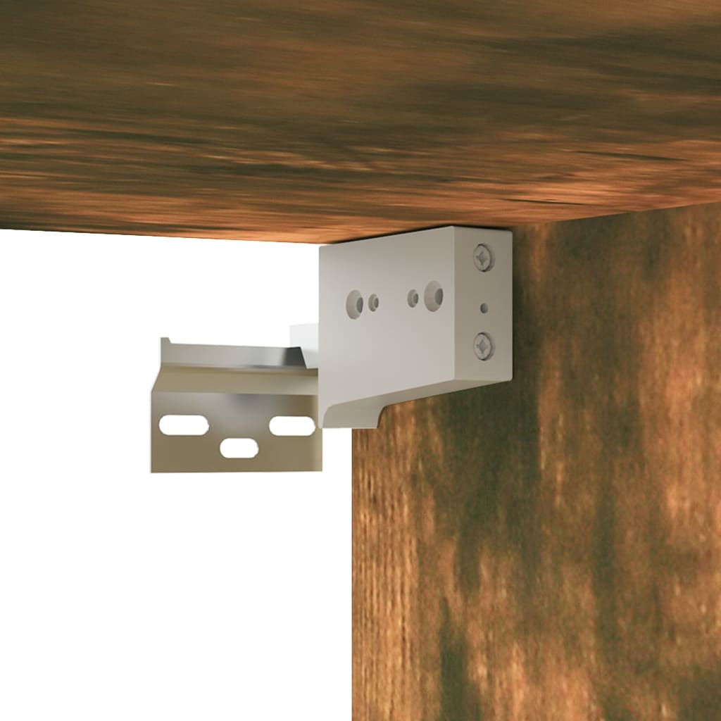 Ensemble de meubles TV 2 pcs Chêne fumé Bois d'ingénierie - XIOS