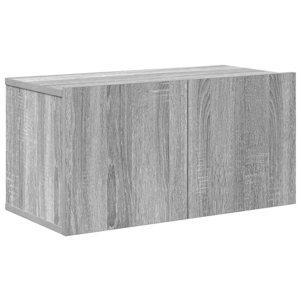 Ensemble de meubles TV 10 pcs Sonoma gris Bois d'ingénierie - XIOS