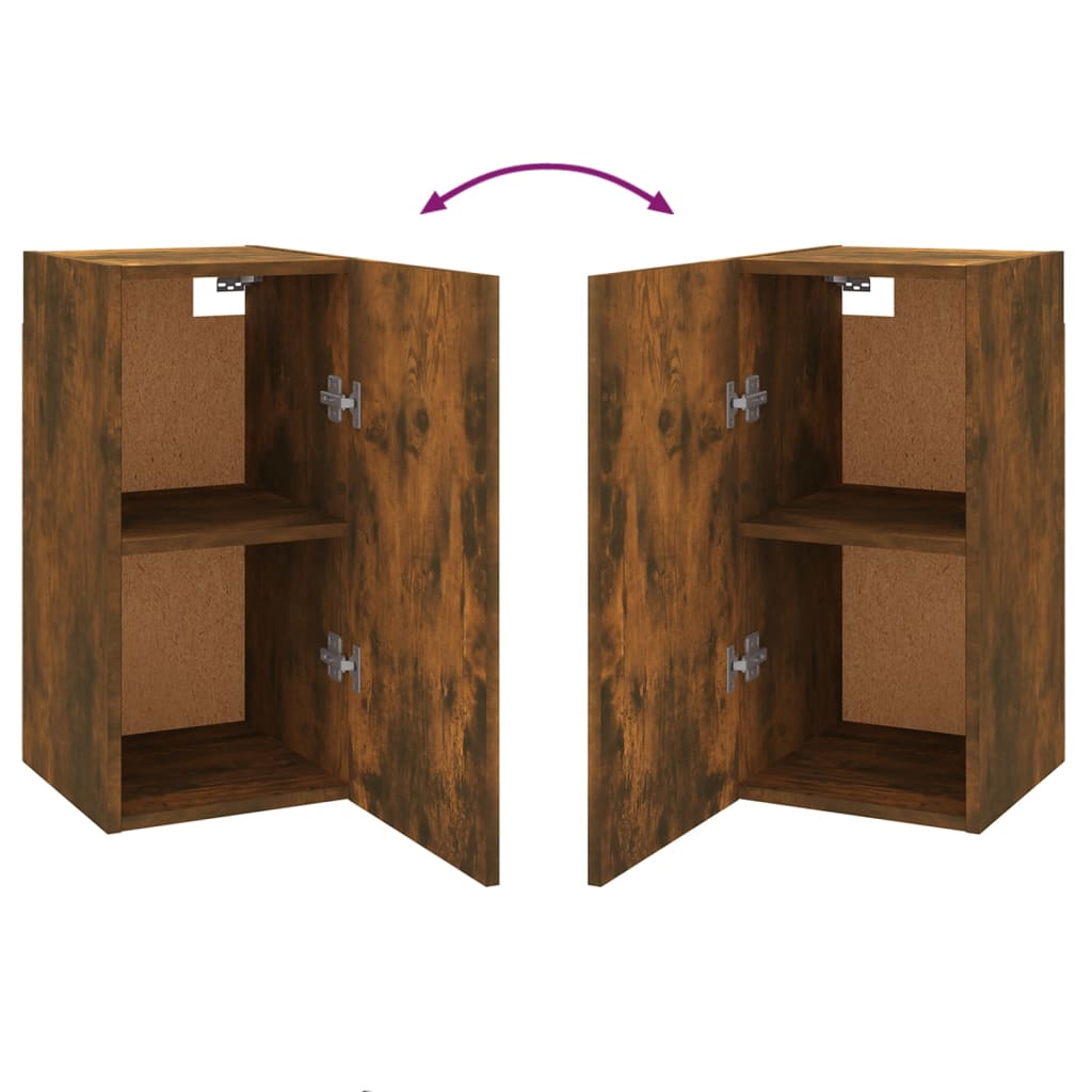 Ensemble de meubles TV 7 pcs Chêne fumé Bois d'ingénierie - XIOS