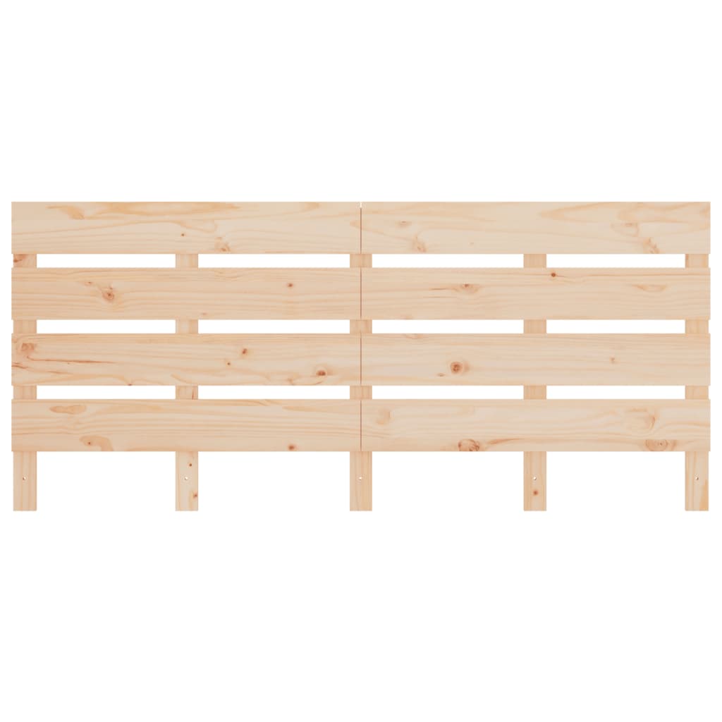 Cadre de lit sans matelas 140x200 cm bois massif de pin - XIOS