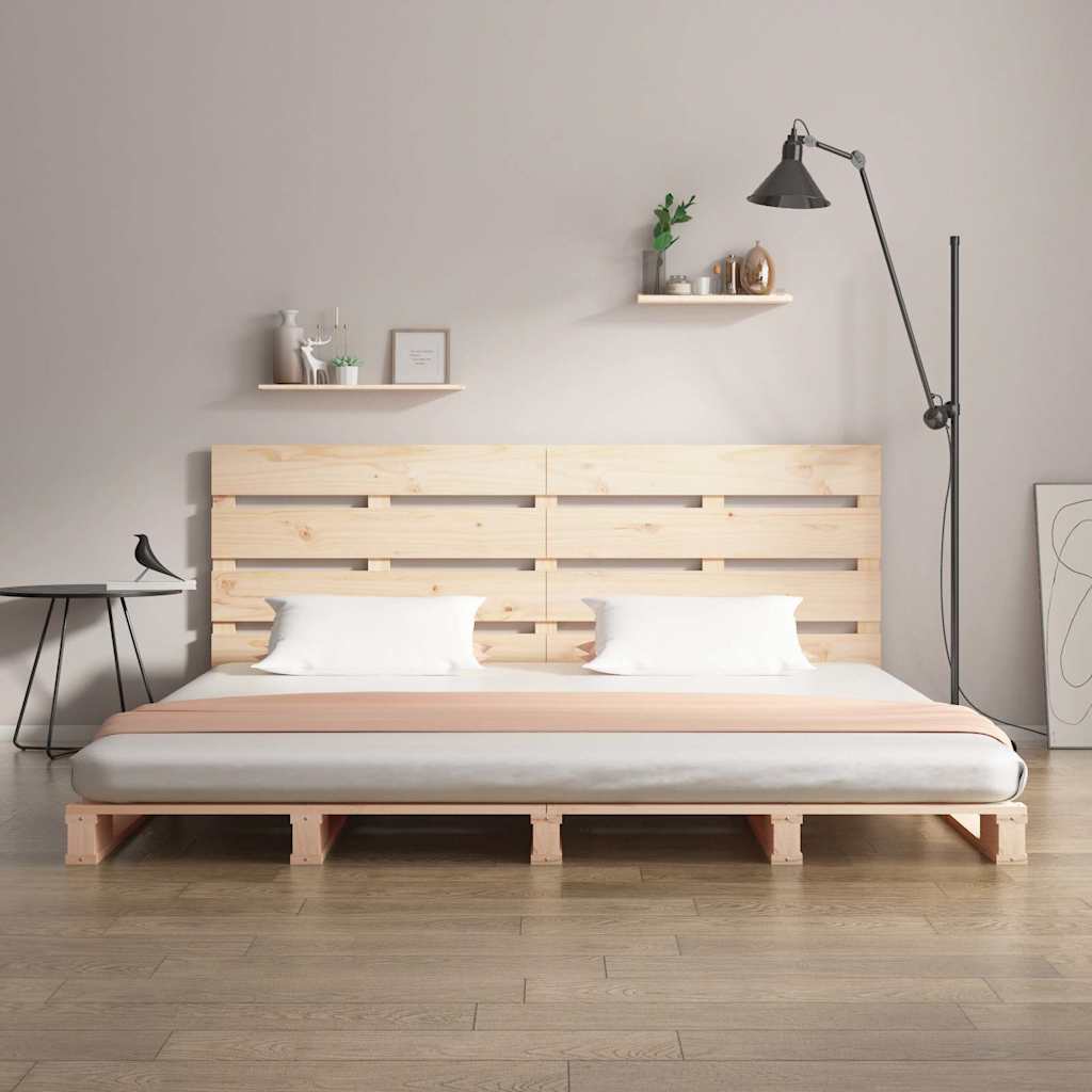 Cadre de lit sans matelas 160x200 cm bois massif de pin